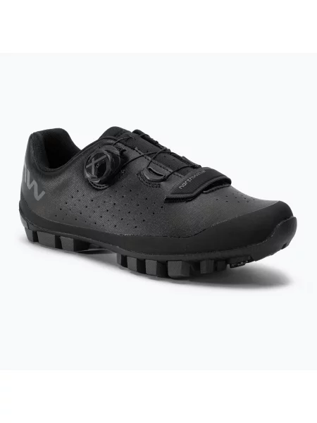 Încălțăminte de ciclism MTB pentru bărbați Northwave Hammer Plus black/dark grey negru