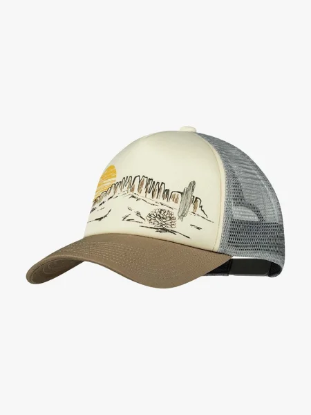 Trucker sapka BUFF Trucker salmon multi. Méret: L-XL bézs