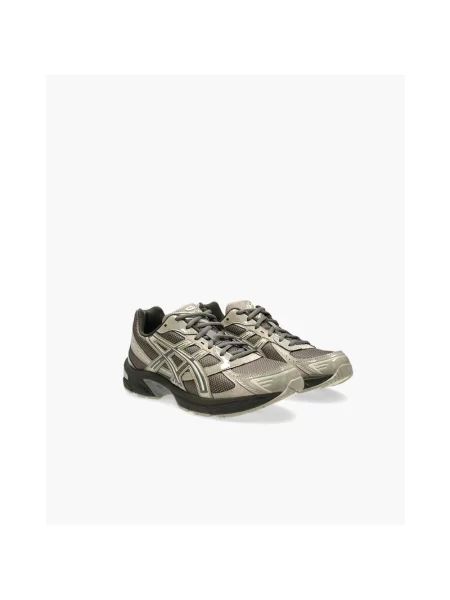 Sneakersy Asics skórzane brązowe