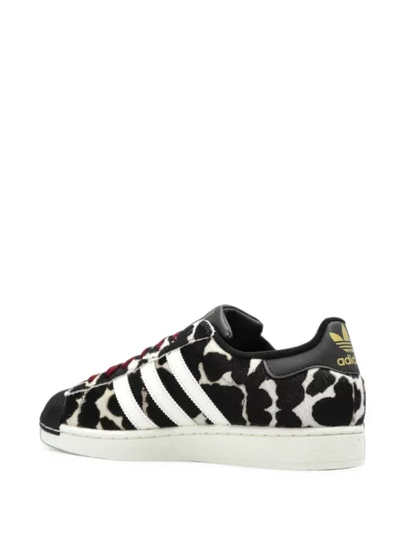 Papuci Adidas cu imagine negru