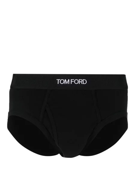 Raštuotos kelnaitės Tom Ford balta
