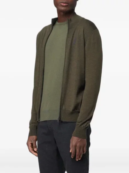 Cardigan Xc de lână verde