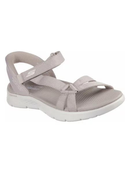 Sandały Skechers brązowe