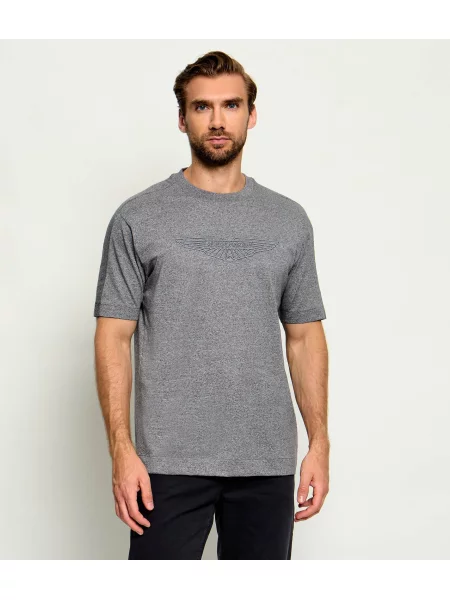 BOSS BLACK Tricou C-Taut Boss x Aston Martin gri