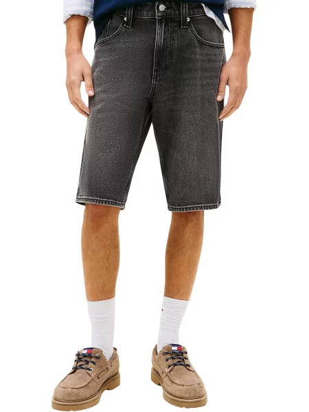 Bermude Tommy Hilfiger Jeans negru