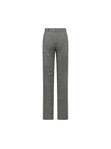 Spodnie Max Mara Studio eleganckie szare