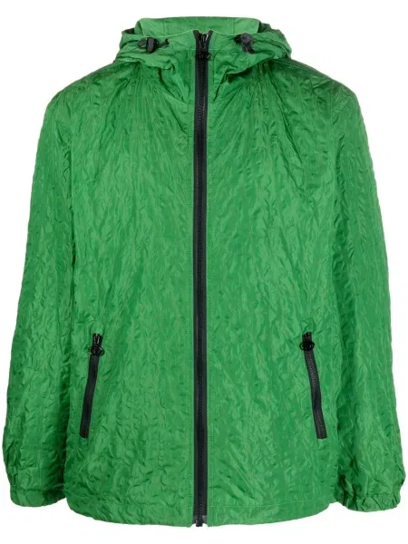 Geacă Diesel cu glugă verde