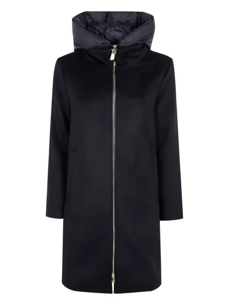 Kaput Seventy s kapuljačom crna