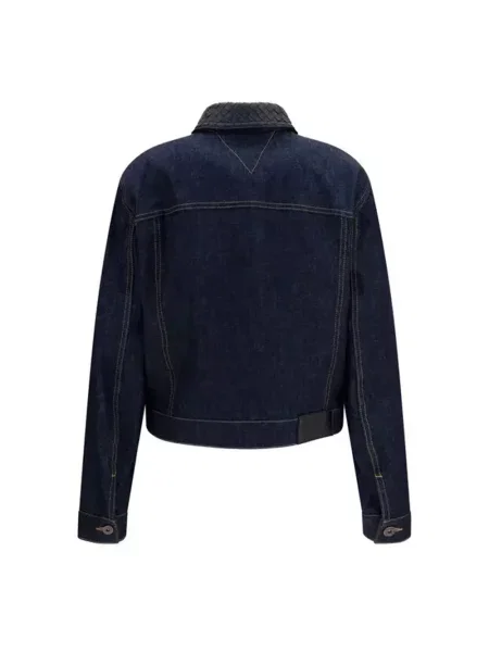 Kurtka Bottega Veneta niebieska