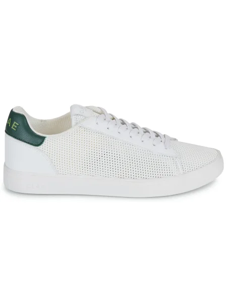 Pantofi Clae tricotate alb