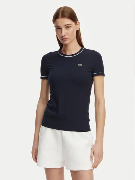 Lacoste Majica Mornarsko modra