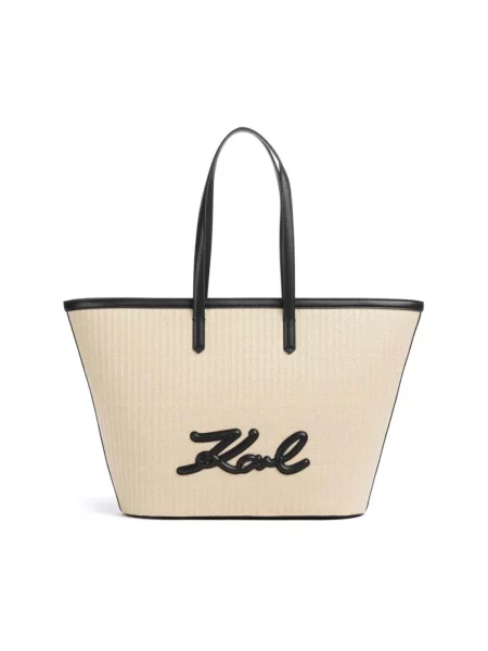Torebka Karl Lagerfeld K/Signature beżowa
