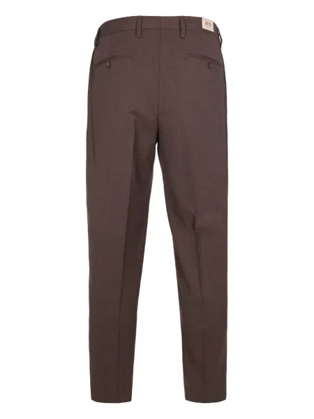 Pantaloni Briglia 1949 plisate maro