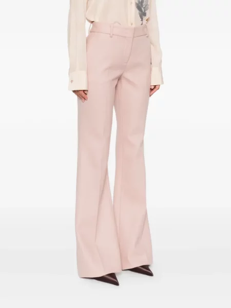 Pantaloni Ermanno Scervino de lână roz