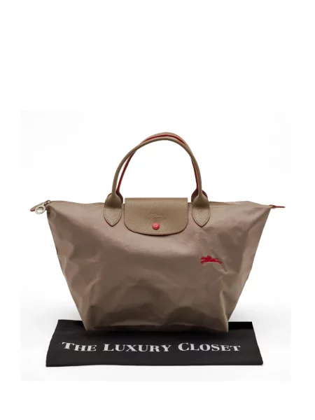 Geantă shopper Longchamp din piele