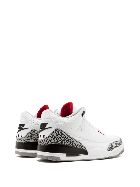 Sneakersy Jordan 3 Retro retro białe