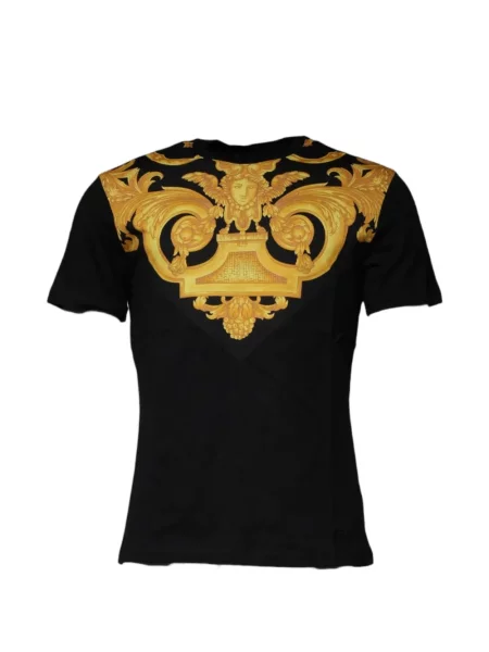 Tricou Versace cu imagine negru