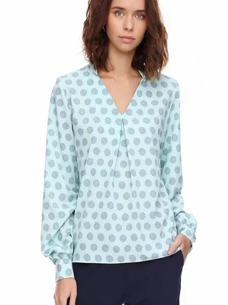 Блуза LadyLike бірюзовий
