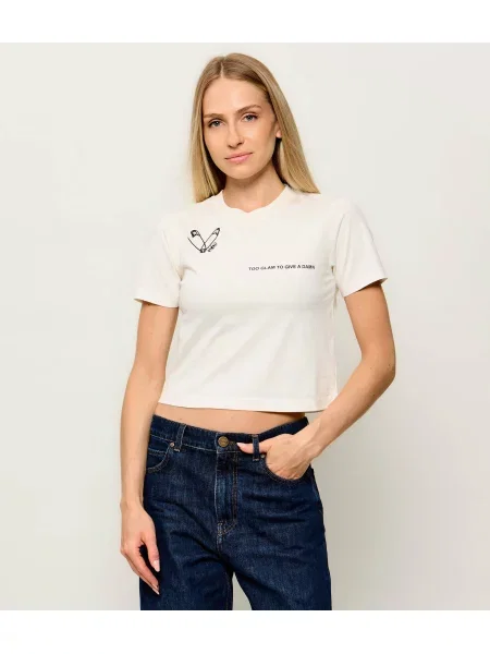 Pinko Tricou Lucrino | Cropped Fit