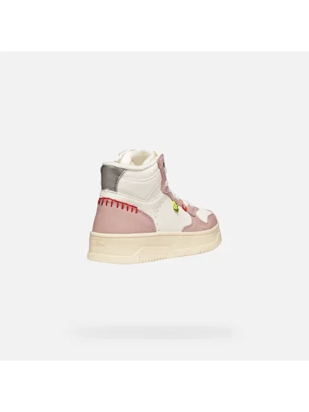 Sneakerși copii Geox alb