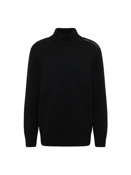 Sweter Carlo Colucci czarny