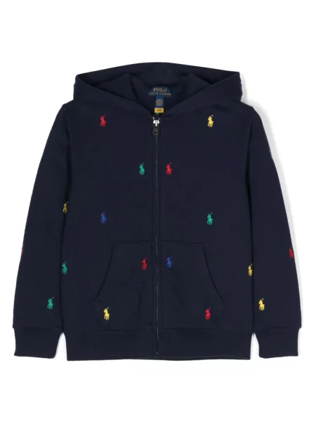 Koszulka polo dziecięca Polo Ralph Lauren niebieska