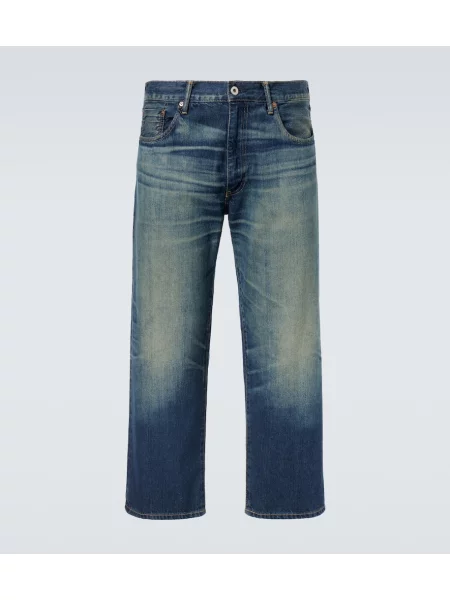 Blugi drepți Junya Watanabe albastru