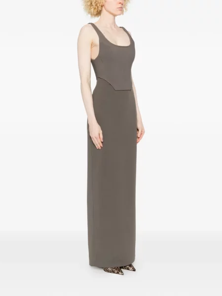 Maxi rochie maxi Solace London de costum gri