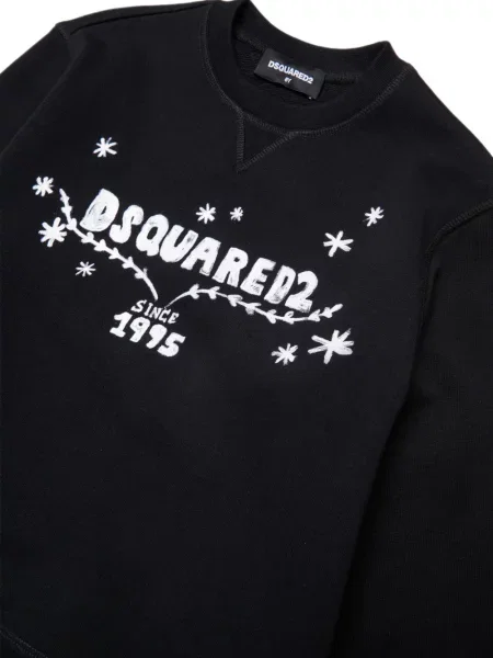 Dětska mikina Dsquared2 černá