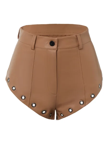 Szorty Lika sznurowane koronkowe