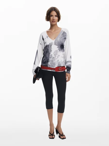 Desigual Pulover Gotemburgo Siva bela