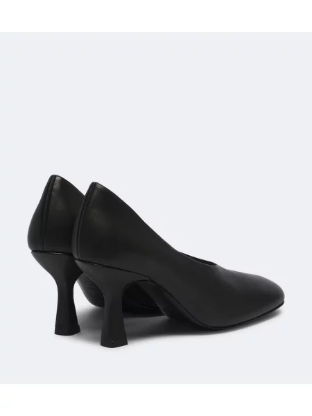 Kožené lodičky Souliers Martinez čierna