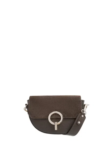 RYŁKO Geantă de umăr ciocolatiu