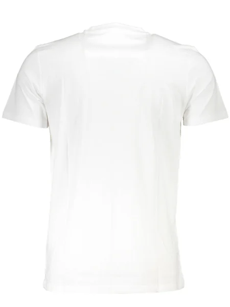 Tricou Cavalli Class scurt alb
