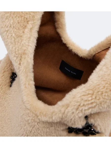 Geantă shopper Simone Rocha bej