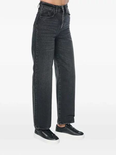 Blugi Armani Exchange cu 5 buzunare negru