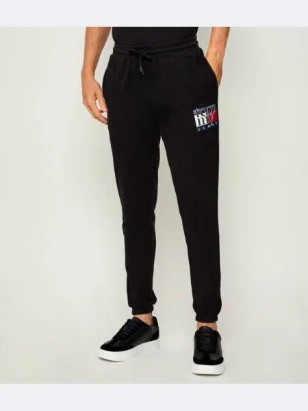 Pantaloni Tommy Jeans negru