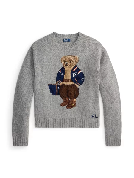 Polo Ralph Lauren Pulover ombră / maro cappuccino / maro închis / amestecat gri