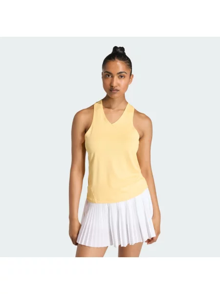 Tenisový sportovní top Adidas oranžový