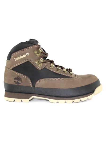 Botki Timberland skórzane brązowe