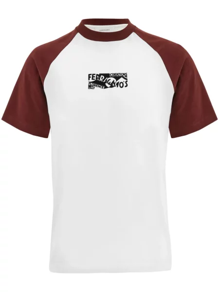 Tricou Ferragamo alb