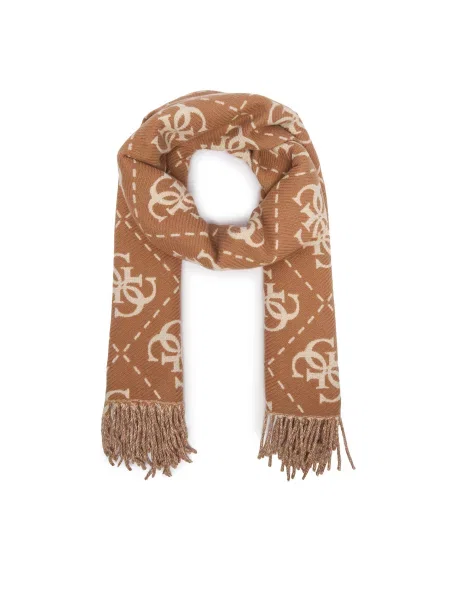 Guess Зимен шал бежов