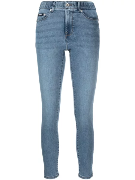 Blugi skinny Dkny albastru
