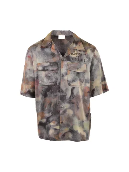 Koszula Diesel zielona