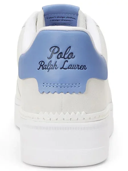 Замшевые кроссовки Polo Ralph Lauren