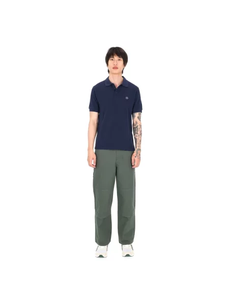 Koszulka polo Kenzo w kwiatki niebieska