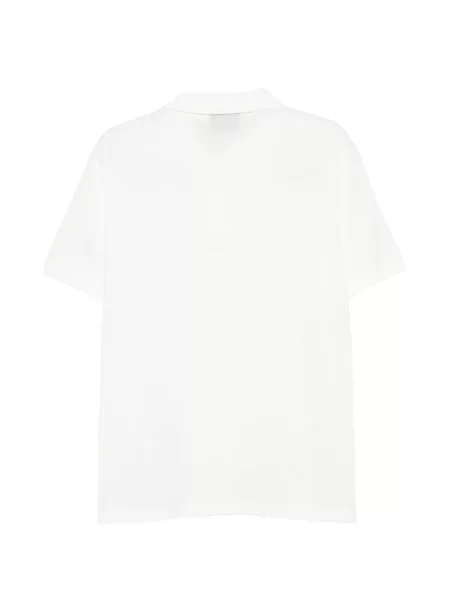Polo Emporio Armani με κέντημα λευκό
