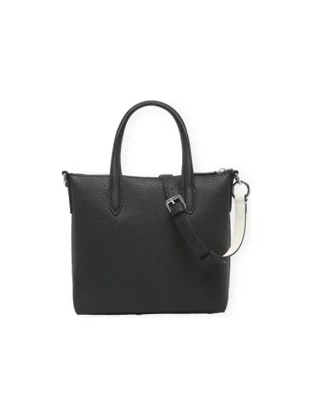 Shopper kabelka Lacoste čierna