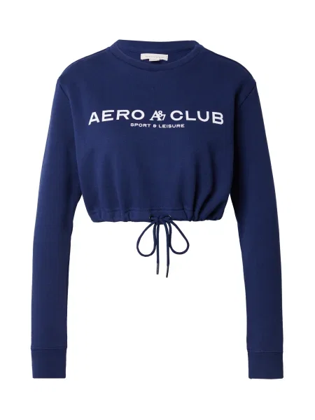 AÉROPOSTALE Tréning póló ultramarin kék fehér