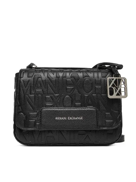 Чанта за през рамо Armani Exchange черно